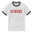 Tang Soo Do Sparring Martial Artist Karate Master Introvert Unisex Cotton Ringer T-Shirt Tang Soo Do Sparring Martial Artist Karate Master Introvert Unisex Cotton Ringer T-Shirt
