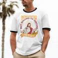 Christian Jesus Religious Sayings Catholic Introvert Unisex Cotton Ringer T-Shirt Christian Jesus Religious Sayings Catholic Introvert Unisex Cotton Ringer T-Shirt
