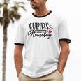 Cupid's Homebody Introvert Valentine's Day Home Unisex Cotton Ringer T-Shirt Cupid's Homebody Introvert Valentine's Day Home Unisex Cotton Ringer T-Shirt