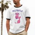 Ew People Introvert Ferrets Saying Mask Ferret Unisex Cotton Ringer T-Shirt Ew People Introvert Ferrets Saying Mask Ferret Unisex Cotton Ringer T-Shirt