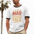 I'm Not Mad This Is Just My Face Introvert Unisex Cotton Ringer T-Shirt I'm Not Mad This Is Just My Face Introvert Unisex Cotton Ringer T-Shirt