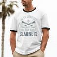 Im An Introvert Unless You Talk About Clarinets Unisex Cotton Ringer T-Shirt Im An Introvert Unless You Talk About Clarinets Unisex Cotton Ringer T-Shirt