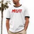 Misfit Outfit And Costume Introvert Apparel Unisex Cotton Ringer T-Shirt Misfit Outfit And Costume Introvert Apparel Unisex Cotton Ringer T-Shirt