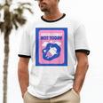 Not Today Cool Fun Cute Introvert Cat Character Unisex Cotton Ringer T-Shirt Not Today Cool Fun Cute Introvert Cat Character Unisex Cotton Ringer T-Shirt