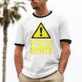 My People Skills Are Just Fine Sarcastic Introvert Unisex Cotton Ringer T-Shirt