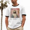 Social Anxiety Not Having A Good Time Socializing Introvert Unisex Cotton Ringer T-Shirt