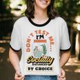 Don't Test Me Introvert's Unisex Cotton Ringer T-Shirt