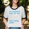 Elephant Party For Introvert Going Unisex Cotton Ringer T-Shirt