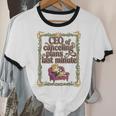 CEO Of Canceling Plans Flake Introvert Friend Premium Tri-Blend Unisex Cotton Ringer T-Shirt