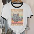 Chinchilla Owner Introvert Chinchilla Unisex Cotton Ringer T-Shirt Chinchilla Owner Introvert Chinchilla Unisex Cotton Ringer T-Shirt