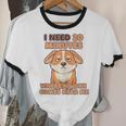 Dog Introvert I Need 20 Minutes Where No One Comes Unisex Cotton Ringer T-Shirt