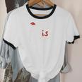 This Is My Happy Face List Christmas Introvert Unisex Cotton Ringer T-Shirt