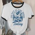 I’m Not In The Mood Today Anti-Social Moody Introvert Humor Unisex Cotton Ringer T-Shirt I’m Not In The Mood Today Anti-Social Moody Introvert Humor Unisex Cotton Ringer T-Shirt