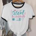 Introvert Office Staff Secretary Administrative Assistant Unisex Cotton Ringer T-Shirt