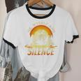 Introvert Relaxation Me Myself And Silence Mountain Vacation Unisex Cotton Ringer T-Shirt