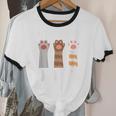 Introvert Unite Kitty Paws Raise Introverted Gathering Unisex Cotton Ringer T-Shirt Introvert Unite Kitty Paws Raise Introverted Gathering Unisex Cotton Ringer T-Shirt