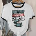 Introverted But Willing Discuss Skincare Unisex Cotton Ringer T-Shirt Introverted But Willing Discuss Skincare Unisex Cotton Ringer T-Shirt