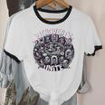 Introverts Unite Quirky Solitude Unisex Cotton Ringer T-Shirt