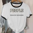 People One Star Rating Would Not Recommend Introverts Unisex Cotton Ringer T-Shirt People One Star Rating Would Not Recommend Introverts Unisex Cotton Ringer T-Shirt