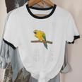 Sun Conure Introvert Parrot Bird Sun Conure Unisex Cotton Ringer T-Shirt Sun Conure Introvert Parrot Bird Sun Conure Unisex Cotton Ringer T-Shirt