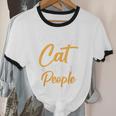 Wears Loves Cats Avoids People I Introvert Unisex Cotton Ringer T-Shirt Wears Loves Cats Avoids People I Introvert Unisex Cotton Ringer T-Shirt