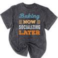 Baking Now Minimal Socializing Introvert Vintage Mineral Wash Tshirts Mineral Black Baking Now Minimal Socializing Introvert Vintage Mineral Wash Tshirts Mineral Black