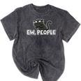 Ew People Cat Anti Social Introvert Mineral Wash Tshirts Mineral Black Ew People Cat Anti Social Introvert Mineral Wash Tshirts Mineral Black
