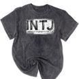 INTJ Personality Type Introvert INTJ Mineral Wash Tshirts Mineral Black INTJ Personality Type Introvert INTJ Mineral Wash Tshirts Mineral Black