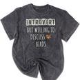 Introvert But Willing To Discuss Birds Bird Watching Birding Mineral Wash Tshirts Mineral Black Introvert But Willing To Discuss Birds Bird Watching Birding Mineral Wash Tshirts Mineral Black