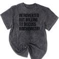 Introverted Biochemist Biochemistry Introvert Mineral Wash Tshirts Mineral Black Introverted Biochemist Biochemistry Introvert Mineral Wash Tshirts Mineral Black