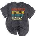 Introverted But Willing To Discuss Fishing Hobby Mineral Wash Tshirts Mineral Black Introverted But Willing To Discuss Fishing Hobby Mineral Wash Tshirts Mineral Black