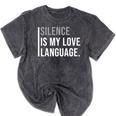 Introverts Meme Quote Mineral Wash Tshirts Mineral Black