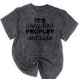 It's Way To Peopley Outside Introvert Mineral Wash Tshirts Mineral Black It's Way To Peopley Outside Introvert Mineral Wash Tshirts Mineral Black