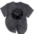 Monster Squonk In Forest Folklore Cryptid Introvert Mineral Wash Tshirts Mineral Black