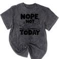 Nope Not Today Antisocial Introvert Cat Lover Men Women Kids Mineral Wash Tshirts Mineral Black Nope Not Today Antisocial Introvert Cat Lover Men Women Kids Mineral Wash Tshirts Mineral Black