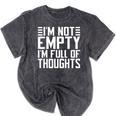 Im Not Empty Im Full Of Thoughts Introvert Mineral Wash Tshirts Mineral Black Im Not Empty Im Full Of Thoughts Introvert Mineral Wash Tshirts Mineral Black