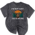 Im Not Lost Im Hunting Introvert Hunter Antisocial Mineral Wash Tshirts Mineral Black Im Not Lost Im Hunting Introvert Hunter Antisocial Mineral Wash Tshirts Mineral Black