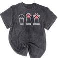 Rock Paper Scissors Hand Game Cute Paw Cat Introvert Mineral Wash Tshirts Mineral Black Rock Paper Scissors Hand Game Cute Paw Cat Introvert Mineral Wash Tshirts Mineral Black