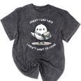 Sorry I Was Late I Didn't Want To Come Introvert Mineral Wash Tshirts Mineral Black