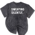 Sweating Silently Introvert Weight Lifting Cardio Run Bench Mineral Wash Tshirts Mineral Black Sweating Silently Introvert Weight Lifting Cardio Run Bench Mineral Wash Tshirts Mineral Black