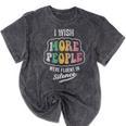 Vintage I Wish More People Were Fluent In Silence Introvert Mineral Wash Tshirts Mineral Black Vintage I Wish More People Were Fluent In Silence Introvert Mineral Wash Tshirts Mineral Black