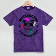 Antisocial Pit Bull Mom Pittie Introvert Dog Lover Pit Bull Raglan Baseball Tee Mineral Wash Tshirts Mineral Purple