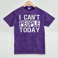 I Can't People Today Introvert Sarcastic Mineral Wash Tshirts Mineral Purple I Can't People Today Introvert Sarcastic Mineral Wash Tshirts Mineral Purple