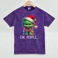 Ew People Meowy Cat Christmas Introvert Men Women Mineral Wash Tshirts Mineral Purple Ew People Meowy Cat Christmas Introvert Men Women Mineral Wash Tshirts Mineral Purple