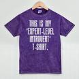 This Is My 'Expert-Level Introvert' Anti Social Sarcastic Mineral Wash Tshirts Mineral Purple This Is My 'Expert-Level Introvert' Anti Social Sarcastic Mineral Wash Tshirts Mineral Purple