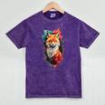 Fox For Fox Lovers Men Women Kids Introverts Mineral Wash Tshirts Mineral Purple Fox For Fox Lovers Men Women Kids Introverts Mineral Wash Tshirts Mineral Purple