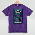 Gothic Girl Tarot Card Introverted Reader And Reading Mineral Wash Tshirts Mineral Purple Gothic Girl Tarot Card Introverted Reader And Reading Mineral Wash Tshirts Mineral Purple