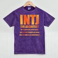 INTJ Architect Personality Introvert Sarcastic Orange Mineral Wash Tshirts Mineral Purple INTJ Architect Personality Introvert Sarcastic Orange Mineral Wash Tshirts Mineral Purple