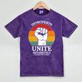 Introvert Antisocial Men Women Kids Boys Girls Mineral Wash Tshirts Mineral Purple