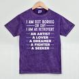 Introvert Not Boring Artist Lover Dreamer Fighter Seeker Mineral Wash Tshirts Mineral Purple Introvert Not Boring Artist Lover Dreamer Fighter Seeker Mineral Wash Tshirts Mineral Purple